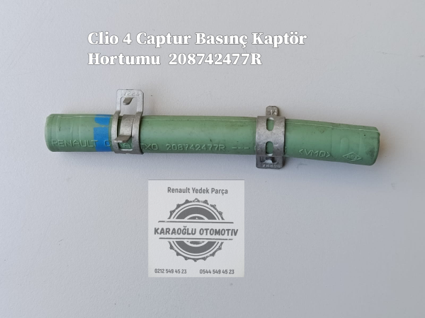 Renault  Clio 4 Captur Basınç Kaptör Hortumu  208742477R