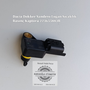 Dacia Dokker Sandero Logan Sıcaklık Basınç Kaptörü 223655883R