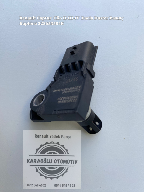 Renault Captur  Clio 2-3-4 - Dacia Duster Basınç Kaptörü 223653584R