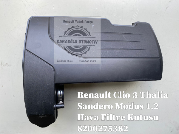 Renault Clio 3 Thalia Sandero Modus 1.2 Hava Filtre Kutusu 8200275382 8200489485