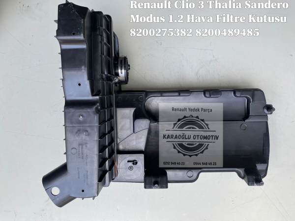 Renault Clio 3 Thalia Sandero Modus 1.2 Hava Filtre Kutusu 8200275382 8200489485 - Görsel 2