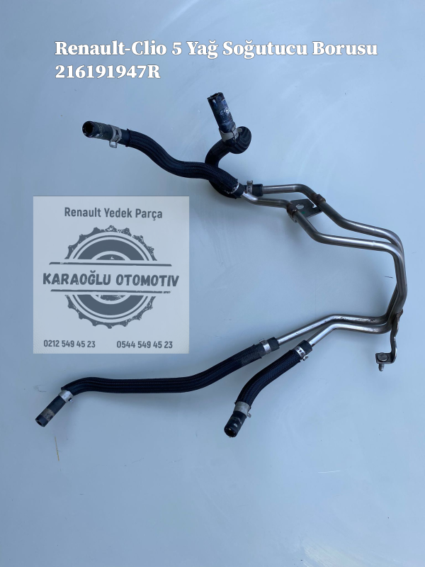 Renault Clio 5 Yağ Soğutucu Borusu 216191947R