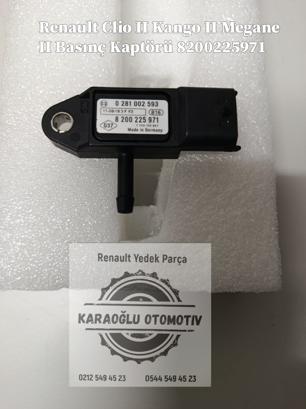 Renault Clio 2 Kango 2 Megane 2 Basınç Kaptörü 8200225971