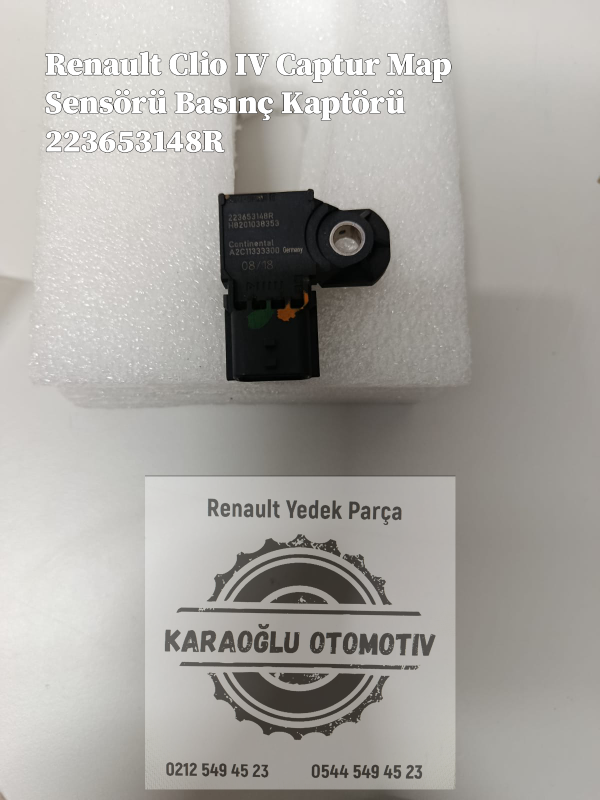 Renault Clio 4 Captur Map Sensörü Basınç Kaptörü 223653148R