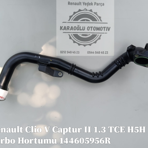 Renault Clio V Captur II 1.3 TCE H5H Turbo Hortumu 144605956R