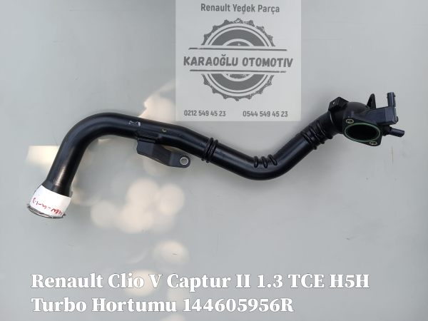 Renault Clio V Captur II 1.3 TCE H5H Turbo Hortumu 144605956R