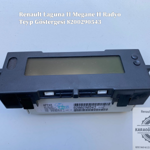 Renault Laguna 2 Megane 2 Radyo Teyp Göstergesi 8200290543