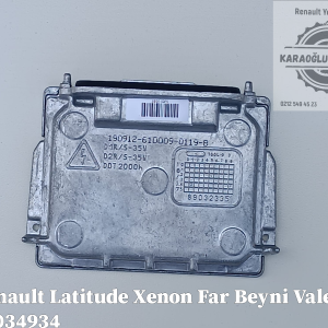 Renault Latitude Xenon Far Beyni Valeo 89034934