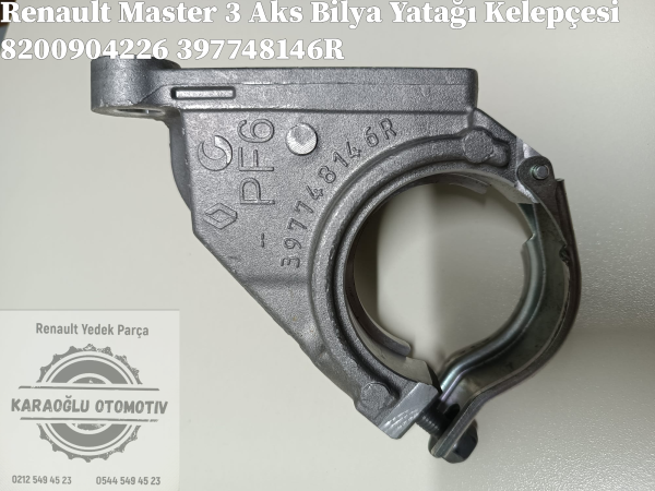 Renault Master 3 Aks Bilya Yatağı Kelepçesi 8200904226 397748146R