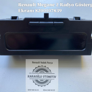Renault Megane 2 Radyo Gösterge Ekranı 8200107839