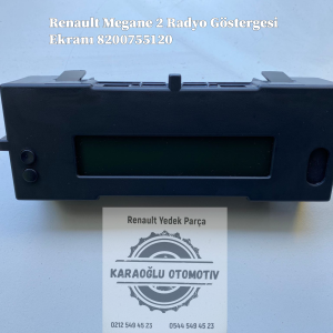 Renault Megane 2 Radyo Gösterge Ekranı 8200755120