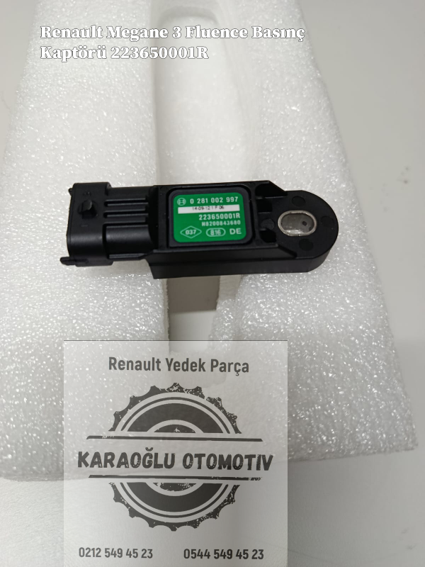 Renault Megane 3 Fluence Basınç Kaptörü 223650001R