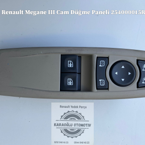 Renault Megane 3 Cam Düğme Paneli 254000015R