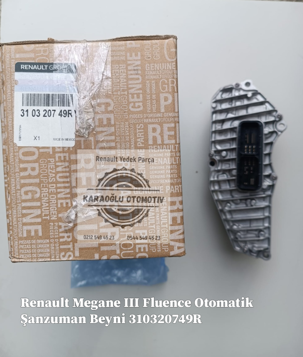 Renault Megane 3 Fluence Otomatik Şanzuman Beyni 310320749R