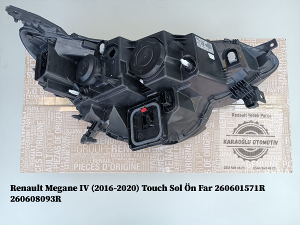 Renault Megane IV (2016-2020) Touch Sol Ön Far 260601571R 260608093R - Görsel 2