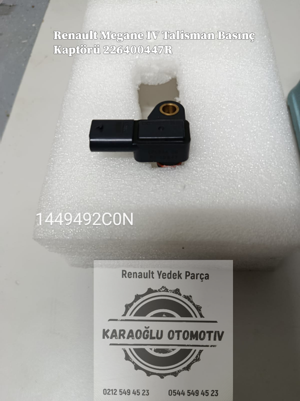 Renault Megane 4 Talisman Basınç Kaptörü 226400447R