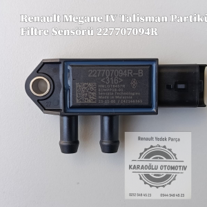 Renault Megane 4 Talisman Partikül Filtre Sensörü 227707094R