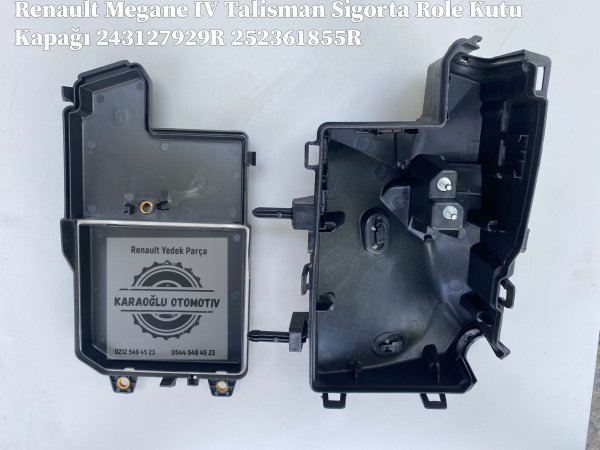 Renault Megane IV Talisman Sigorta Role Kutu Kapağı 243127929R 252361855R