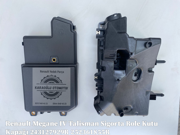 Renault Megane IV Talisman Sigorta Role Kutu Kapağı 243127929R 252361855R - Görsel 2