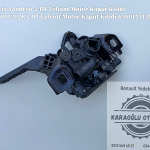 Dacia Sandero 3 Renault Taliant Ön Kaput Kilidi 656017312R