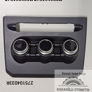 Dacia Duster Digital Kalorifer Kumanda Paneli 275105451R 275104033R