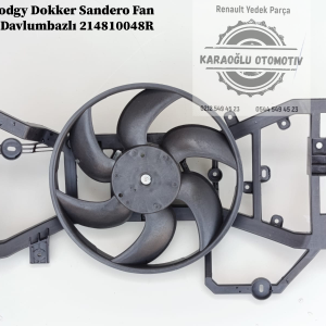 Dacia Lodgy Dokker Sandero Fan Motoru Davlumbazlı 214810048R