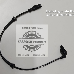 Dacia Logan Abs Kablosu Arka Sol 8200752605