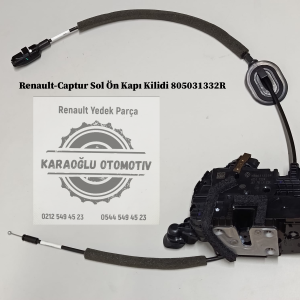 Renault Captur Sol Ön Kapı Kilidi 805031332R