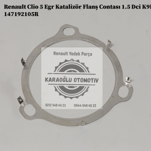 Renault Clio 5 Egr Katalizör Flanş Contası 1.5 Dci K9K 147192105R