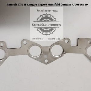Renault Clio 2 Kangoo 1 Egzoz Manifold Contası 7700866689
