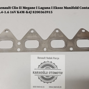 Renault Clio 2 Megane 1 Laguna 1 Eksoz Manifold Contası 1.4-1.6 16V K4M-K4J 8200365915