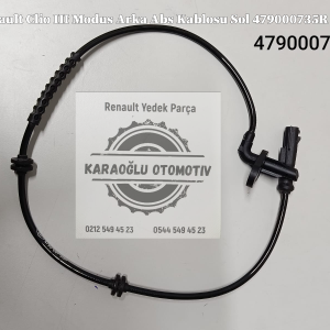 Renault Clio 3 Modus Arka Abs Kablosu Sol 479000735R