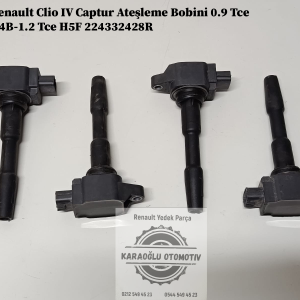 Renault Clio 4 Captur Ateşleme Bobini 0.9 Tce H4B-1.2 Tce H5F 224332428R