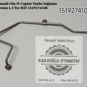 Renault Clio 4 Captur Turbo Yağlama Borusu 1.2 Tce H5F 151927410R