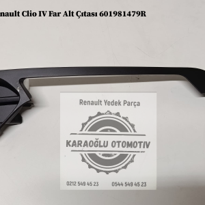 Renault Clio 4 Far Alt Çıtası 601981479R