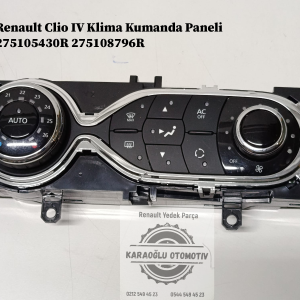 Renault Clio 4 Klima Kumanda Paneli 275105430R 275108796R