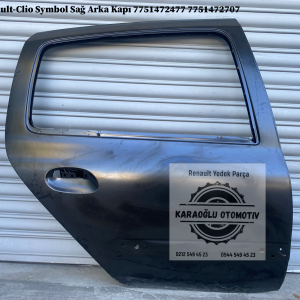Renault Clio Symbol Sağ Arka Kapı 7751472477 7751472707