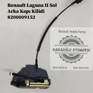 Renault Laguna 2 Sol Arka Kapı Kilidi 8200009152
