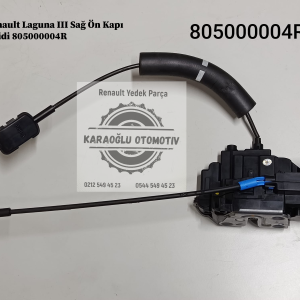 Renault Laguna 3 Sağ Ön Kapı Kilidi 805000004R