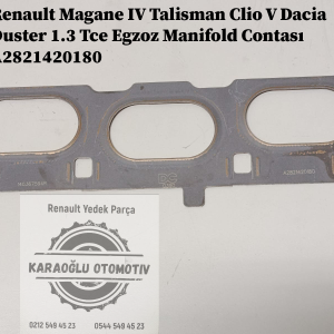 Renault Magane 4 Talisman Clio 5 Dacia Duster 1.3 Tce Egzoz Manifold Contası A2821420180 140367594R