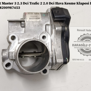 Renault Master 3 2.3 Dci Trafic 2 2.0 Dci Hava Kesme Klapesi Kelebek Boğazı 8200987453
