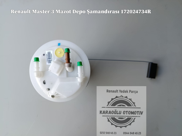 Renault Master 3 Mazot Depo Şamandırası 172024734R