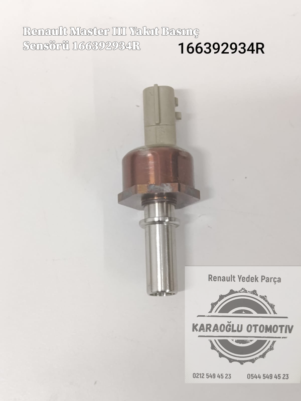 Renault Master 3 Yakıt Basınç Sensörü 166392934R