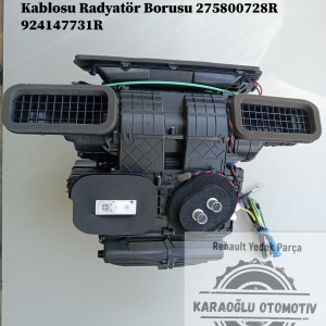 Renault Megane 3 Scenic 3 Kalorifer Kutusu Komple Kalorifer Rezistans Kablosu Radyatör Borusu 275800728R 924147731R