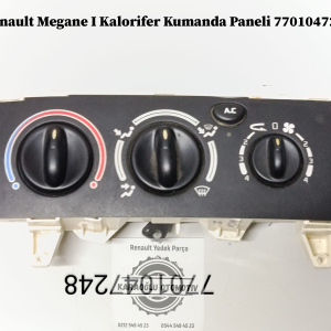 Renault Megane 1 Kalorifer Kumanda Paneli 7701047248