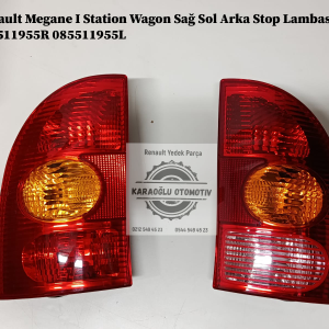 Renault Megane 1 Station Wagon Sağ Sol Arka Stop Lambası 085511955R 085511955L