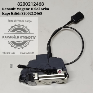 Renault Megane 2 Sol Arka Kapı Kilidi 8200212468