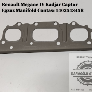Renault Megane 4 Kadjar Captur Egzoz Manifold Contası 140354845R