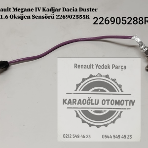Renault Megane 4 Kadjar Dacia Duster 1.5-1.6 Oksijen Sensörü 226902555R 226905288R