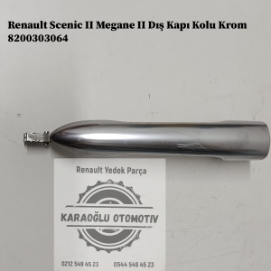 Renault Scenic 2 Megane 2 Dış Kapı Kolu Krom 8200303064